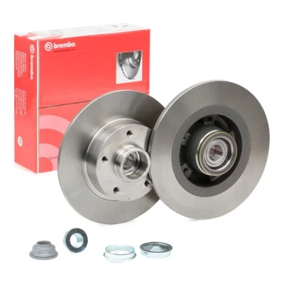 Bilde av BREMBO 08.B397.27 Bremseskiver 274 11 5 fullt ut med hjullagersett, ABS senorring RENAULT: SCENIC 3, Fluence, GRAND 3