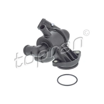 Bilde av TOPRAN 114 852 Termostat 87, 102 med tetning kapsling, kunststoff kledning VOLKSWAGEN: Passat B6 Variant, Tiguan I, Sedan