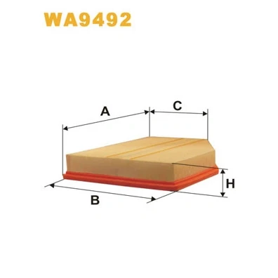 Bilde av Luftfilter WIX FILTERS WA9492