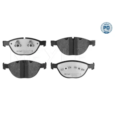 Bilde av MEYLE 025 237 9120/PD Bremseklosser PD Quality framaksel klargjort for slitasjeindikator med antihyle blikk BMW: 5 Touring, Sedan, 7