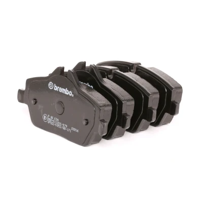 Bilde av BREMBO P 06 034 Bremseklosser klargjort for slitasjeindikator med bremsecaliperskruer uten tilbehør BMW: 1 Hatchback, 2 Active Tourer, Cabrio