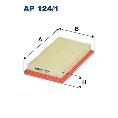 Bilde av FILTRON AP 124/1 Luftfilter 32,5 135 232 Filterinnsats NISSAN: Qashqai / Qashqai+2 I, NV200 Evalia Minibuss, Note I