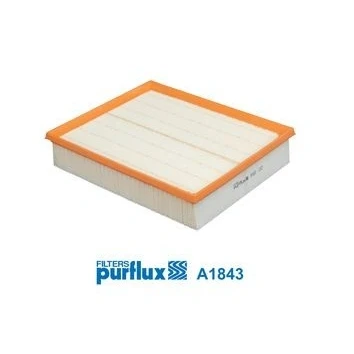 Bilde av PURFLUX A1843 Luftfilter 58 232 284 Filterinnsats VOLKSWAGEN: Polo V Hatchback, AUDI: A1 Sportback, SKODA: Rapid Spaceback