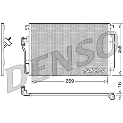 Bilde av Kondensator DENSO DCN17056