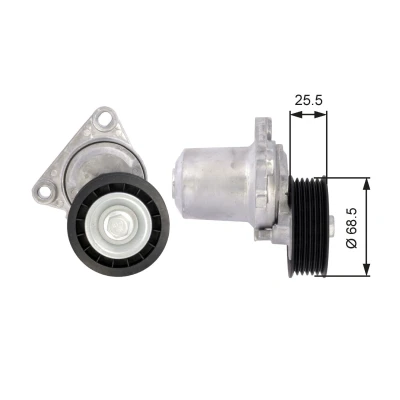 Bilde av GATES FleetRunner Micro V Kit T39074 Strammerull MAZDA: 6 Stasjonsvogn, Sedan
