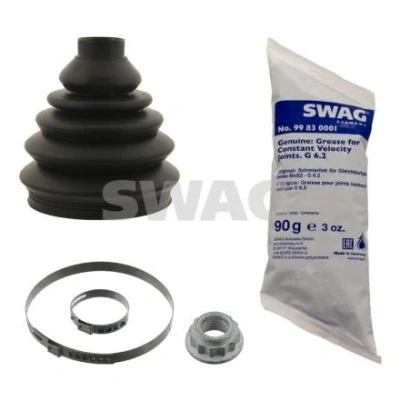 Bilde av SWAG 30 93 0142 Drivakselmansjett Termoplast med fett, akselmutter bøyler VOLKSWAGEN: Tiguan I, Polo V Hatchback, Golf 4 Variant
