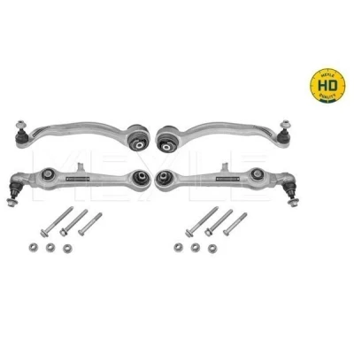 Bilde av MEYLE 116 050 0022/HD styresett, hjuloppheng framaksel venstre, høyre, nede med tilbehør Quality AUDI: A4 B5 Avant, A8 D2, A6 C5 Sedan