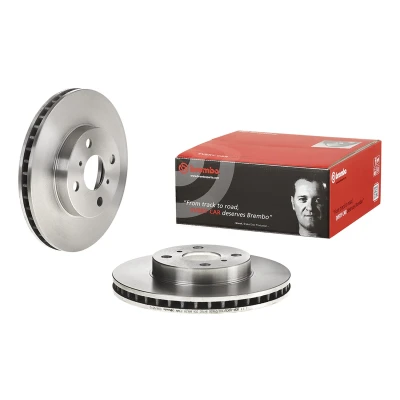 Bilde av BREMBO 09.9798.10 Bremseskiver 255 25 4 innvendig ventilert TOYOTA: Corolla IX Hatchback, Station Wagon, Sedan