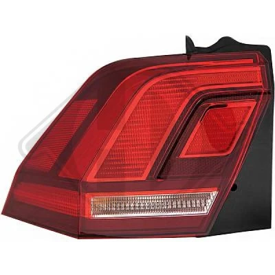 Bilde av DIEDERICHS 2256091 Baklykter venstre ytre del LED, WY21W VOLKSWAGEN: Tiguan II