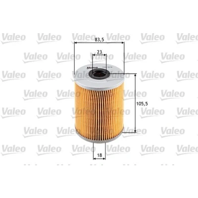 Bilde av VALEO 586574 Oljefilter Filterinnsats VOLKSWAGEN: GOLF 3, Sharan I, 3 Variant