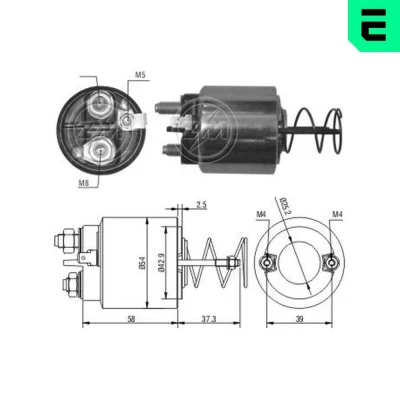 Bilde av Magnetbryter, starter, citroën,fiat,peugeot, 5943 55