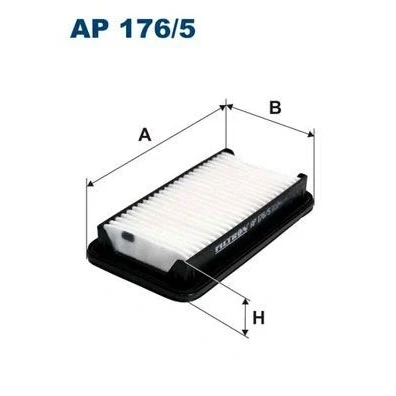 Bilde av FILTRON AP 176/5 Luftfilter 35 129 227 Filterinnsats SUZUKI: SX4 I Hatchback