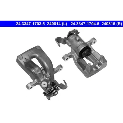 Bilde av ATE 24.3347 1704.5 Bremsecaliper uten holder RENAULT: Clio 3, III Grandtour