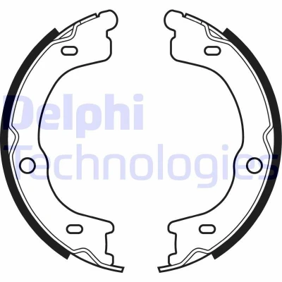 Bilde av DELPHI LS2048 Handbromsbackar