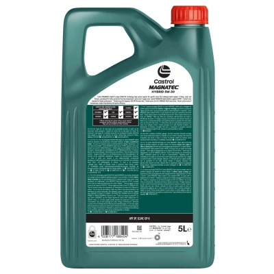 Bilde av Castrol Magnatec Hybrid 5W 30 5l Motorolje 15F701 TOYOTA: Avensis III Stasjonsvogn, HILUX 3 Pick up, RAV4 IV SUV, MITSUBISHI: Outlander 2 SUV