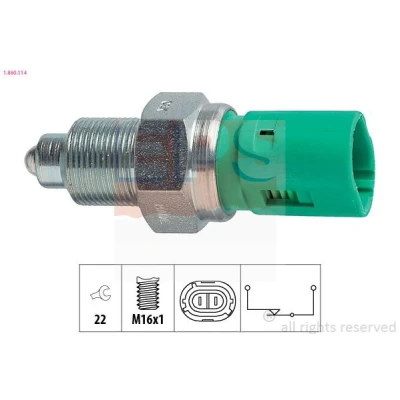 Bilde av EPS 1.860.114 Bryter, ryggelys Made in Italy OE Equivalent