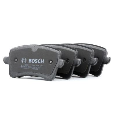 Bilde av BOSCH 0 986 494 254 Bremseklosser Low Metallic med antihyle blikk, montageanvisning AUDI: A4 B8 Avant, A5 Sportback, Allroad