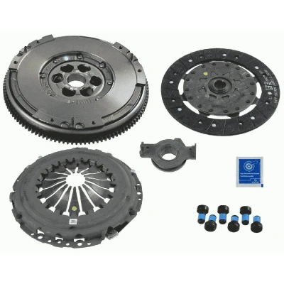 Bilde av SACHS ZMS Modul 2290 601 078 Clutch med clutchtrykkplate, dobbeltmassesvinghjul, svinghjulskruer clutchplate, utløserlager 230