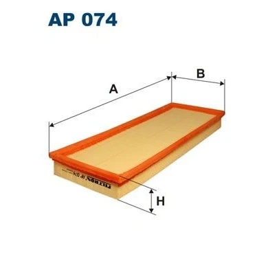 Bilde av FILTRON AP 074 Luftfilter 41 150 398 Filterinnsats