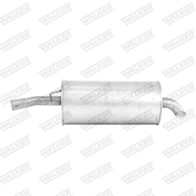 Bilde av WALKER 71394 Sluttlyddemper 820 uten påbyggingsdeler FORD: FIESTA 5, MAZDA: 2 Hatchback