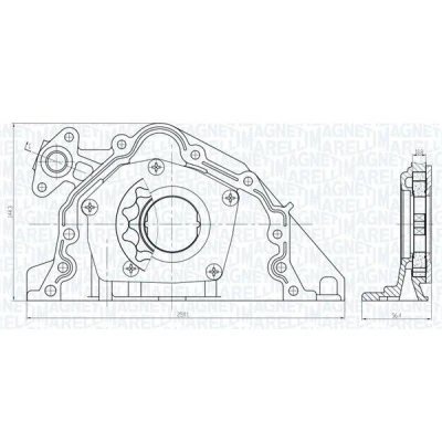 Bilde av Oljepumpe, citroën,fiat,lancia,peugeot, 1001.C7, 1001.E0, 1001.G0, 100196, 1001C2, 1001C7, 1001F5, 1001G0, 9647898780