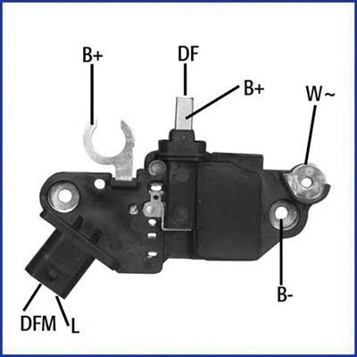 Bilde av HITACHI 130595 Generatorregulator 14,5 OPEL: Vectra B Sedan