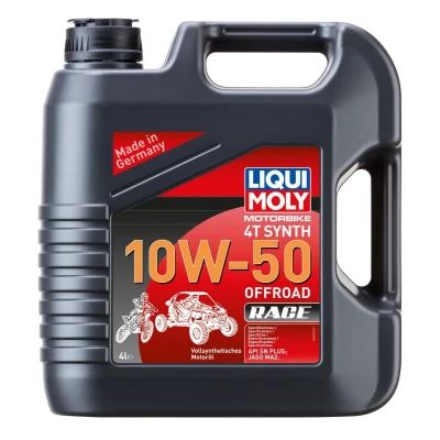 Bilde av Liqui Moly Motorbike 4T Synth Offroad Race 10W 50 4l Motorolje 3052