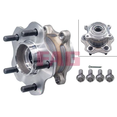 Bilde av FAG 713 6139 30 Hjullagersett Bildet viser leveranseinnholdet 134,30, 83,90 NISSAN: Qashqai / Qashqai+2 I, X Trail, 2