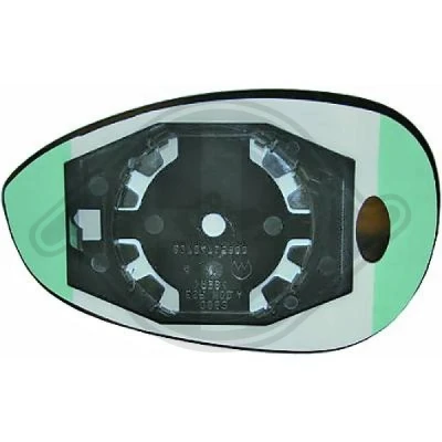 Bilde av DIEDERICHS Speilglass venstre 3405127 FIAT: 500 Hatchback