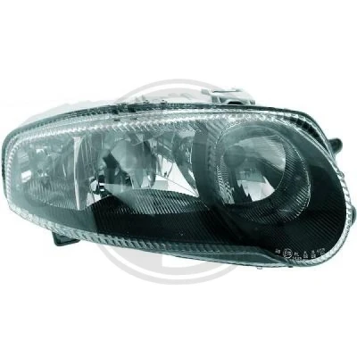 Bilde av DIEDERICHS HD Tuning 3041083 Frontlykter venstre H7/H1/H7 svart, transparent