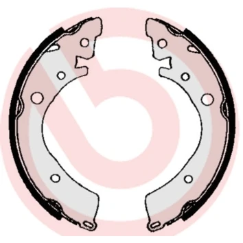 Bilde av BREMBO S 28 502 Bremsesko 200 36