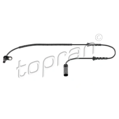 Bilde av TOPRAN 638 665 ABS Sensor framaksel begge sider med kabel for kjøretøy 2 780 oval