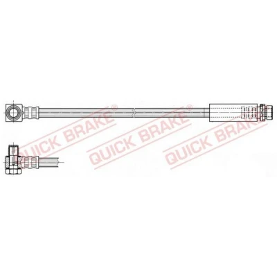 Bilde av Bremseslange, Høyre bakaksel, ford mondeo turnier ii, 1051091, 1071940, 97BG2C338AA, 97BG2C338AB, BG2C338AB
