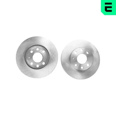 Bilde av OPTIMAL BS 0610C Bremseskiver framaksel 236,3 19,9 4/7 ventilert belagt OPEL: Vectra A Sedan, Corsa B Hatchback, Ascona C DAEWOO: Lanos Sedan