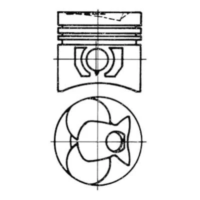 Bilde av KOLBENSCHMIDT 93444600 Motorstempel 90,9