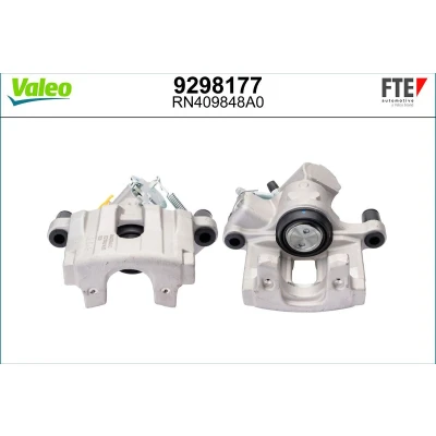Bilde av FTE 9298177 Bremsecaliper grå Aluminium høyre bakaksel uten holder OPEL: Vectra C Caravan, CC, Signum CC