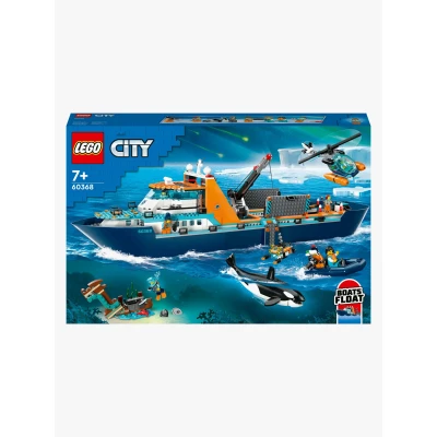 Bilde av LEGO City 60368 Polarutforskere Med Skip Byggesett