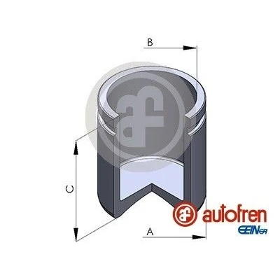 Bilde av AUTOFREN SEINSA D02597 Stempel, bremseklave 40 AUDI: Cabriolet B4, FIAT: Ducato II Van, BMW: 3 Sedan