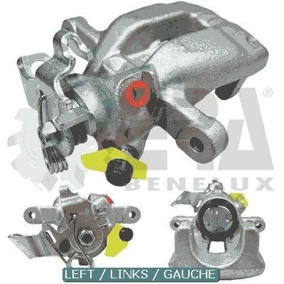 Bilde av ERA Benelux BC53074 Bremsecaliper venstre bakaksel OPEL: Meriva A, Astra G Caravan