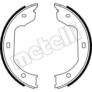 Bilde av Bremseskosett, parkeringsbrems, Bakaksel, alpina,bmw,rolls royce,vw, 34 41 0 393 646, 1 156 962, 165 546,