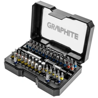 Bilde av GRAPHITE 56H600 Skrutrekker bitssett plastboks 60