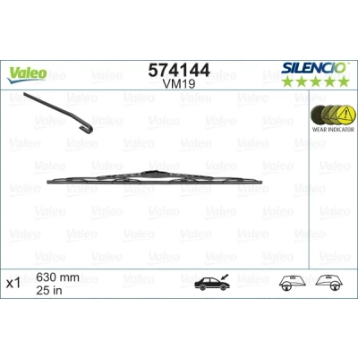 Bilde av Vindusvisker Valeo 574144 630mm foran Standard MERCEDES BENZ: E Klasse T modell, Sedan