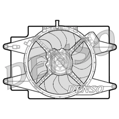 Bilde av DENSO DER01001 Kjølevifte 384 12 470