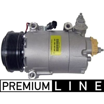 Bilde av MAHLE ORIGINAL ACP 1390 000P Kompressor 7VS16ic 12 PAG 46 YF R 1234yf, 134a uten oljeutslippsskrue FORD: KUGA 2, FOCUS 3 Turnier