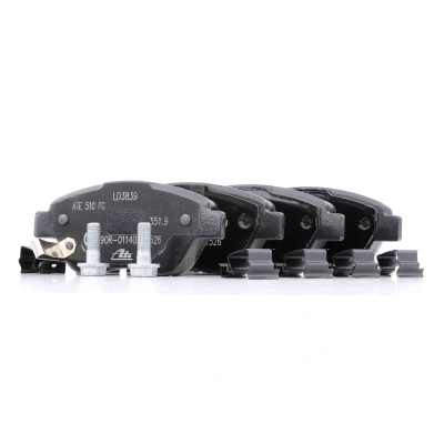 Bilde av ATE Ceramic 13.0470 3839.2 Bremseklosser med akustisk slitasjevarsel bremsecaliperskruer tilbehør OPEL: Corsa D Hatchback, Adam