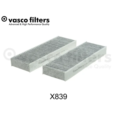 Bilde av DAVID VASCO X839 Kupéfilter Karbonfilter 256 83 30 PEUGEOT: 2008 II, CITROËN: C4 III Hatchback