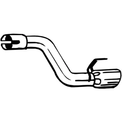 Bilde av BOSAL 750 545 Eksosrør