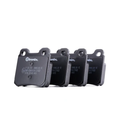 Bilde av BREMBO P 59 018 Bremseklosser ekskl. slitasjevarselkontakt uten tilbehør OPEL: Vectra A Sedan, Calibra A, Astra F SAAB: 900 II Hatchback