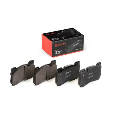 Bilde av BREMBO P 06 100 Bremseklosser klargjort for slitasjeindikator uten tilbehør BMW: 5 Sedan, 3 X5