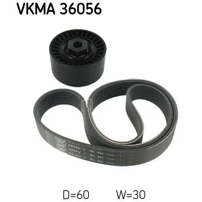 Bilde av SKF VKMA 36056 Kileribberem RENAULT: CLIO 4, 3
